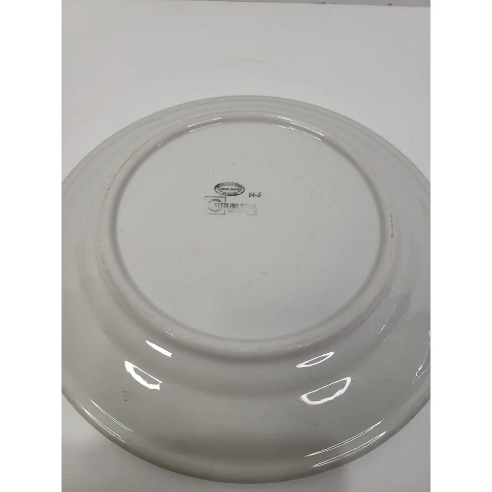 Vintage Syracuse Sterling China Cloister Hotel Sea Island Georgia Dish Set 5pc